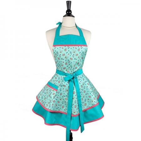 قیمت پیشبند آشپزخانه طرح گلدار