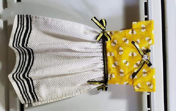 طرح جدید حوله آشپزخانه نخی